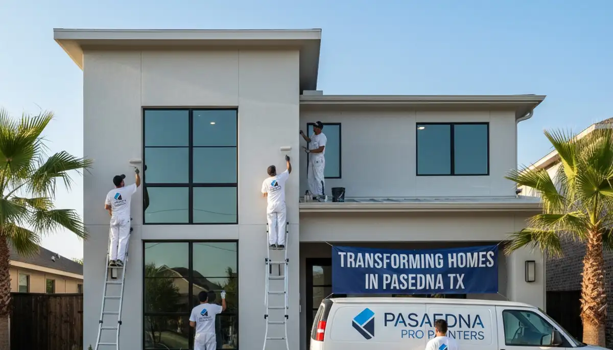 House painting service in Houston, TX for residential interior and exterior home painting