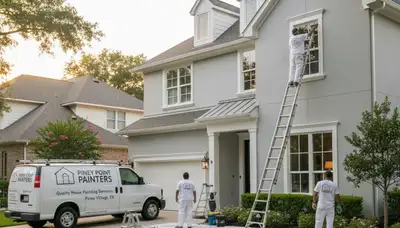 Professional house painting services in Houston, TX for residential exterior and interior projects