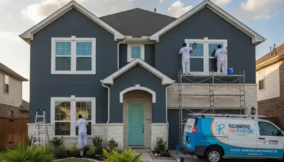House painting services in Houston, TX for residential exterior and interior home painting projects