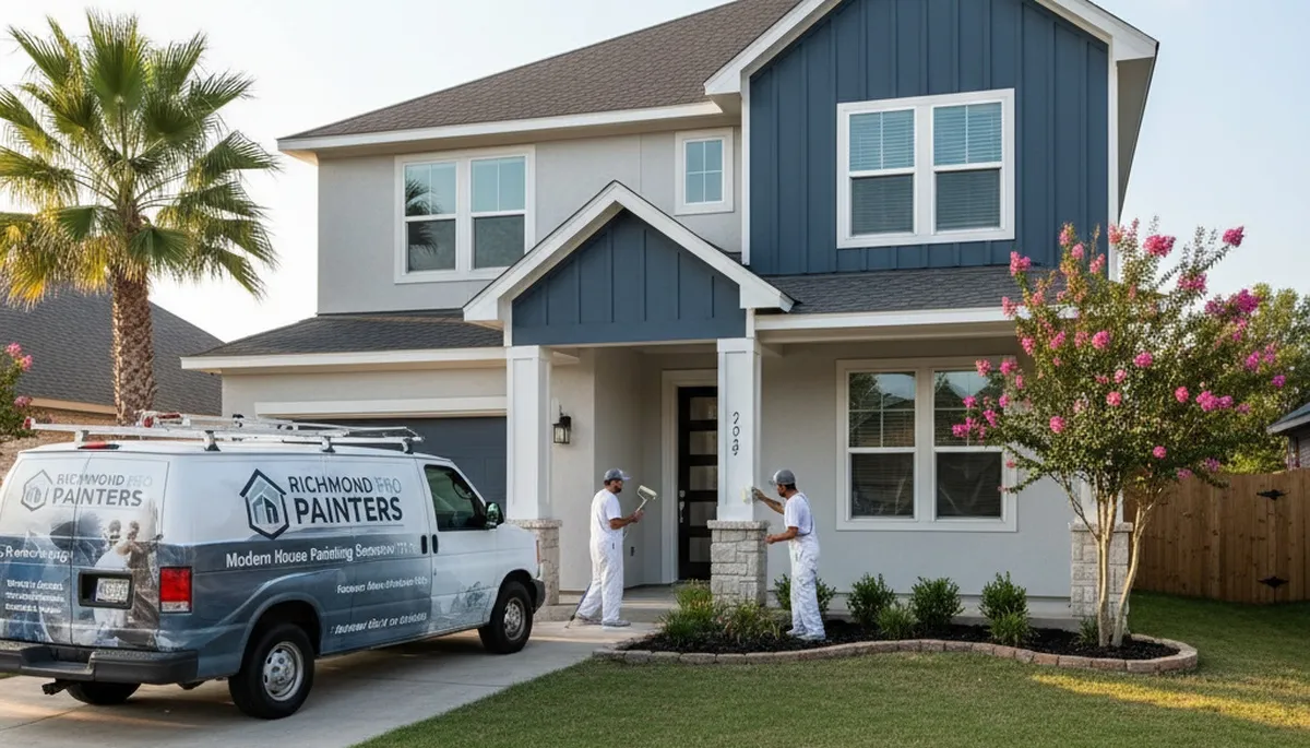 Houston, TX house painting service for exterior and interior home painting projects