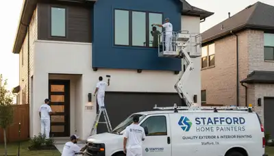 House painting services in Houston, TX for residential exterior and interior painting projects